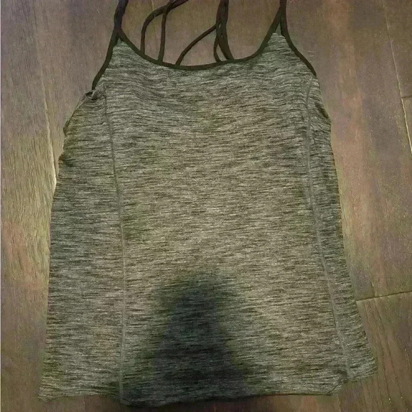 Lululemon Moment To Movement  2-In-1 Tank
Heathered Black / Black - Picture 4 of 5